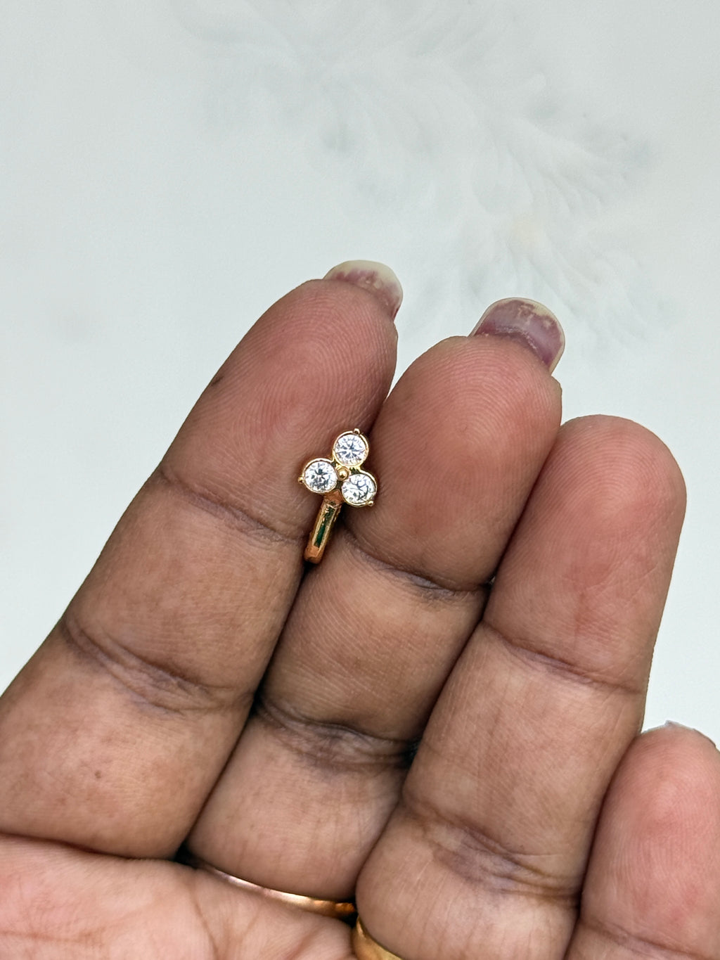 Ph269 panchaloham nose pin's