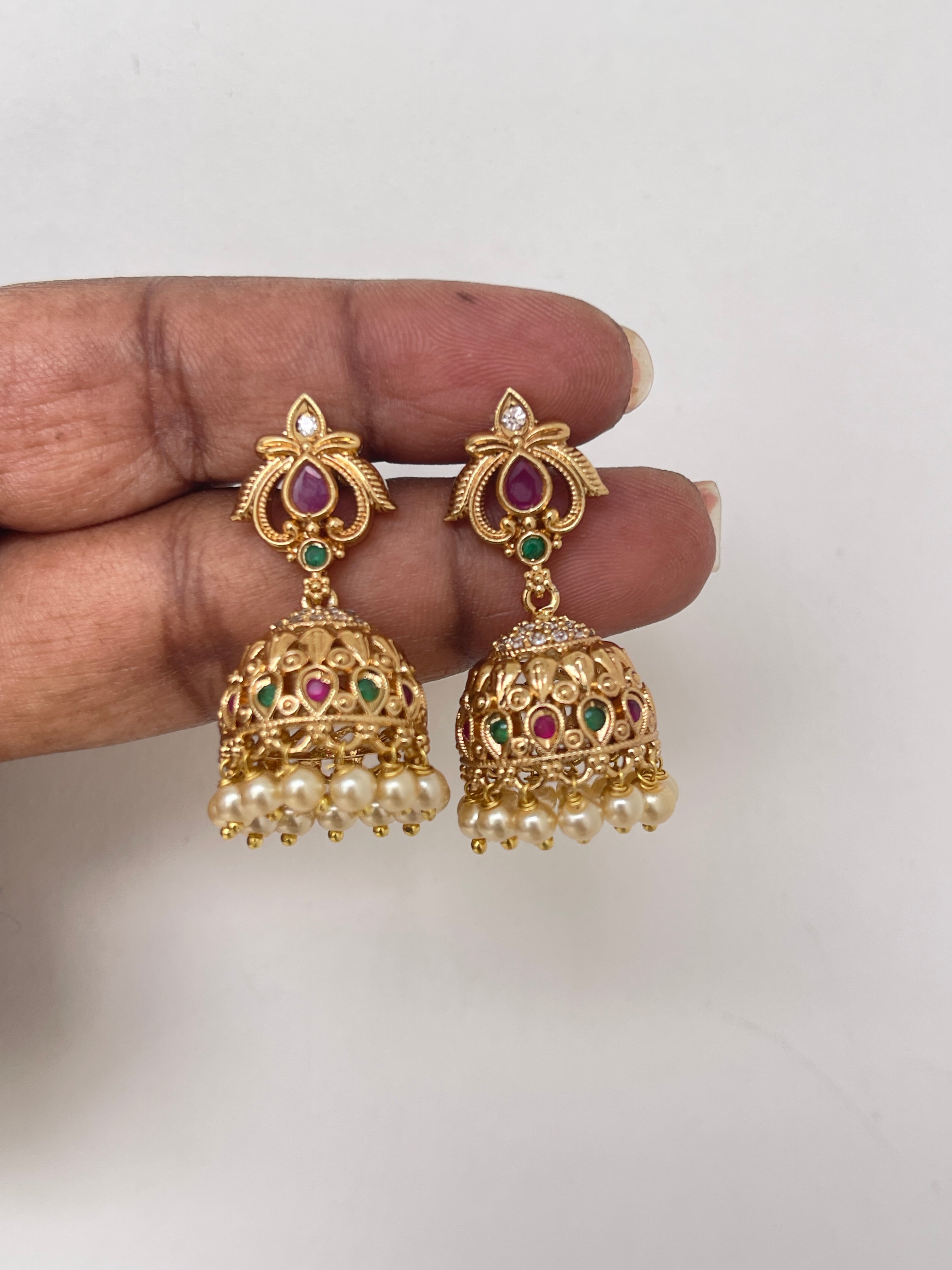 Back screw multi butta earrings