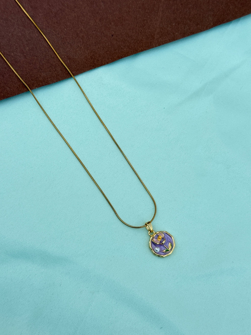 Dc053 anti tarnish flower 18inches daily wear chain