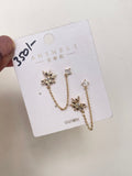 Stud with 2nd top and chain