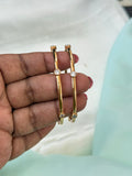 Ph034 Panchaloham unpolished  stone dailywear bangles