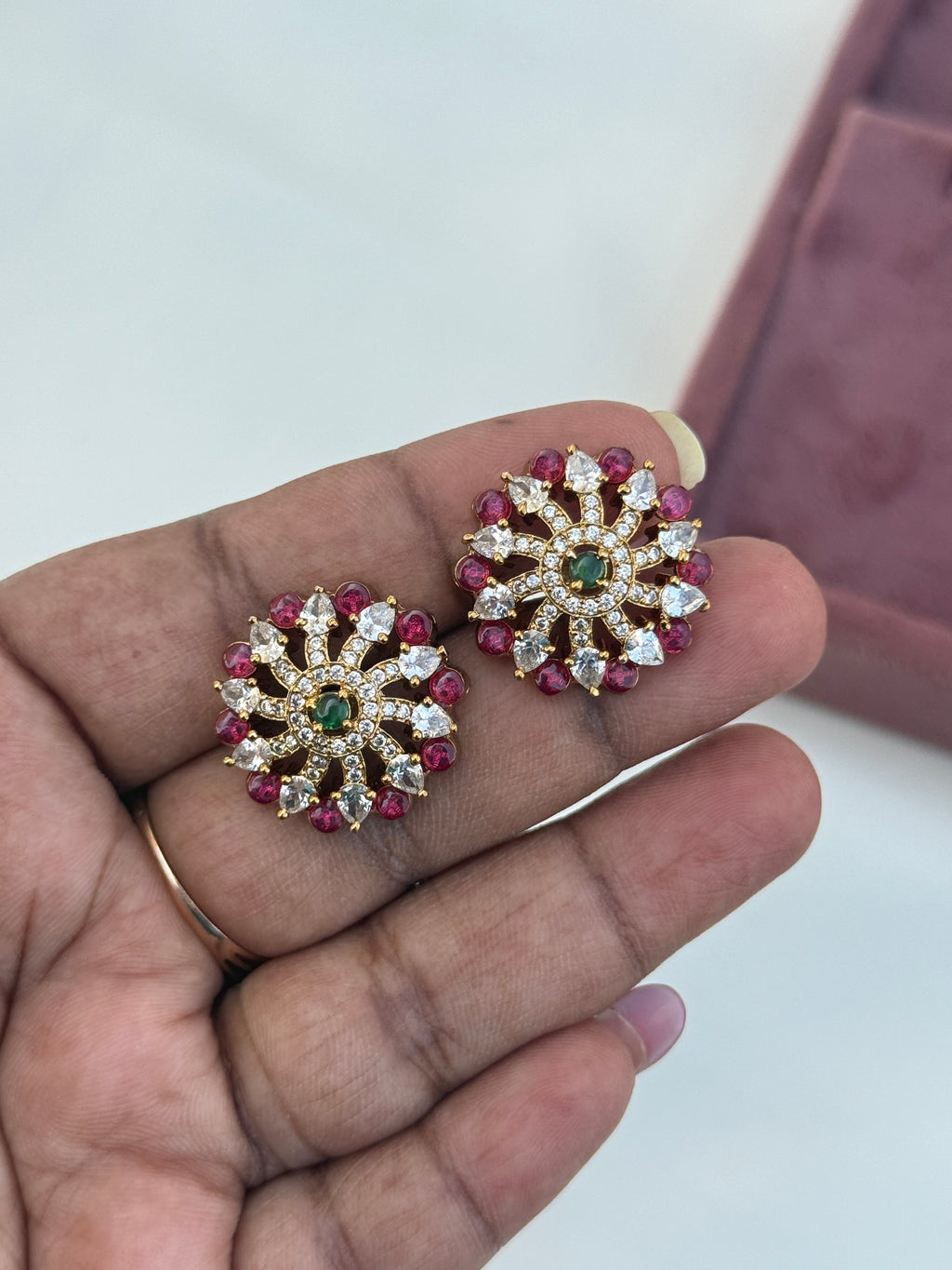 ST029 flower studs