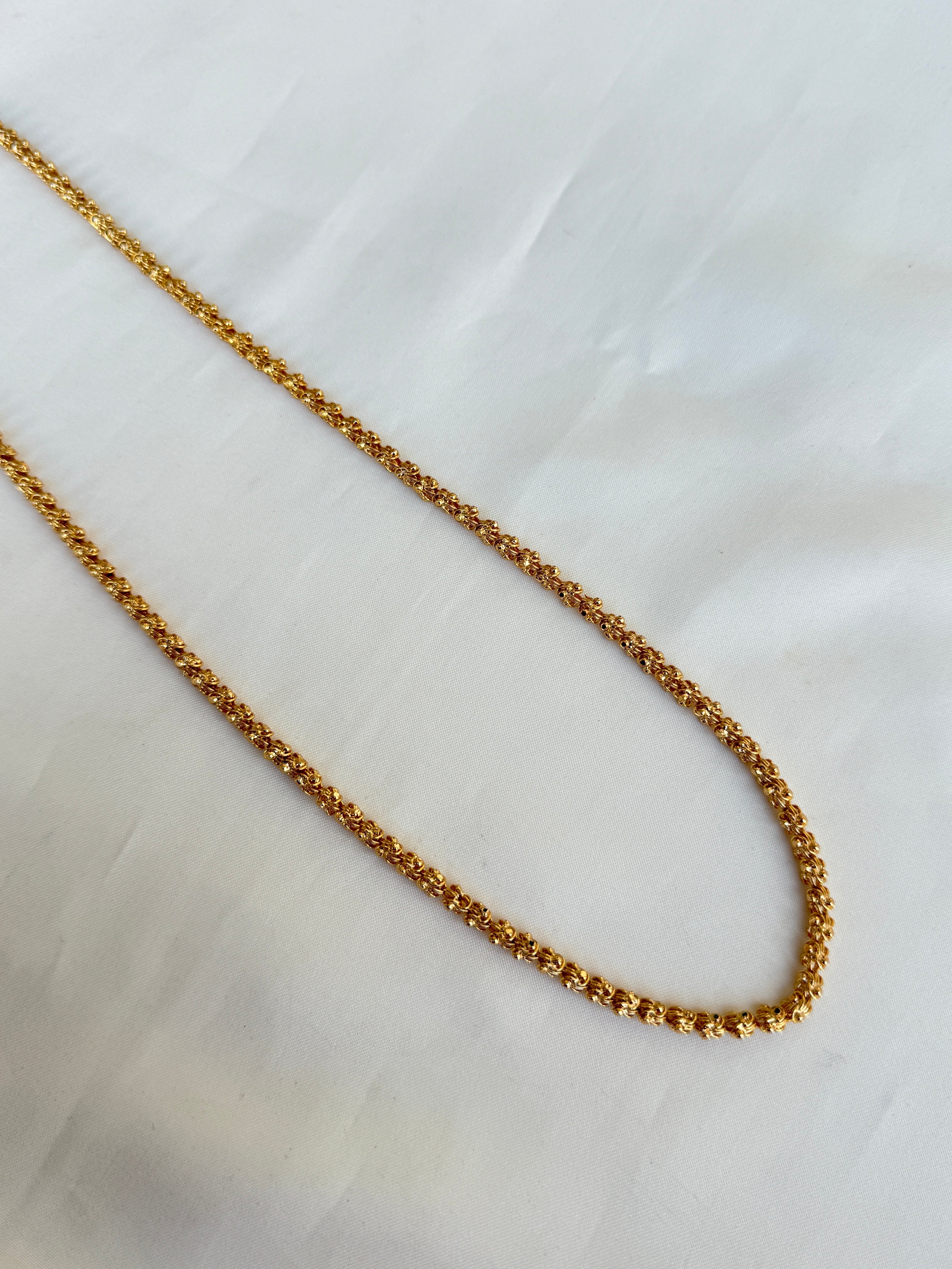 Tc023 24inches panchaloham chain for men's and can use as thali chain for women mangalsutra