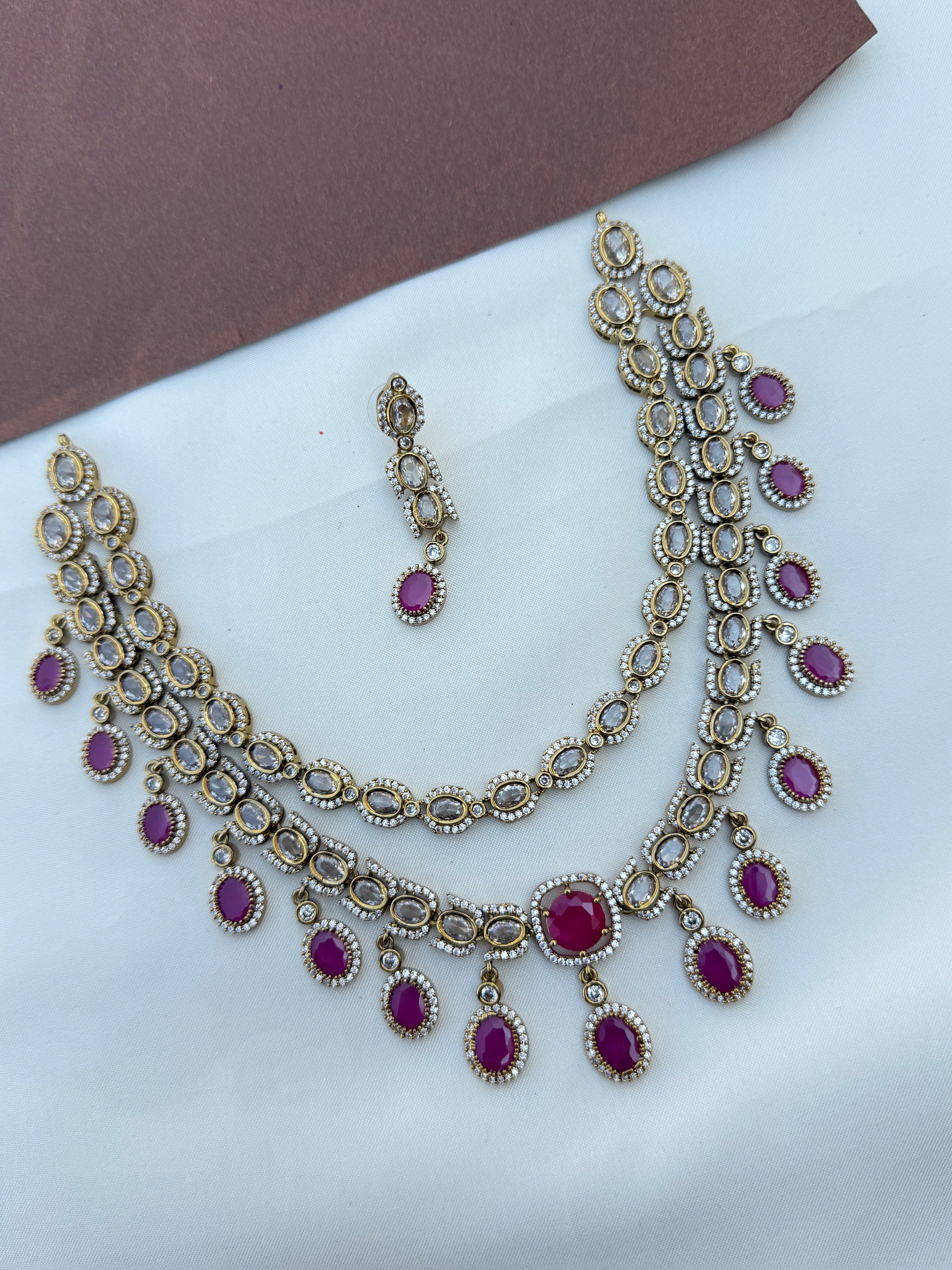 Na396 2 layers uncuts neckset