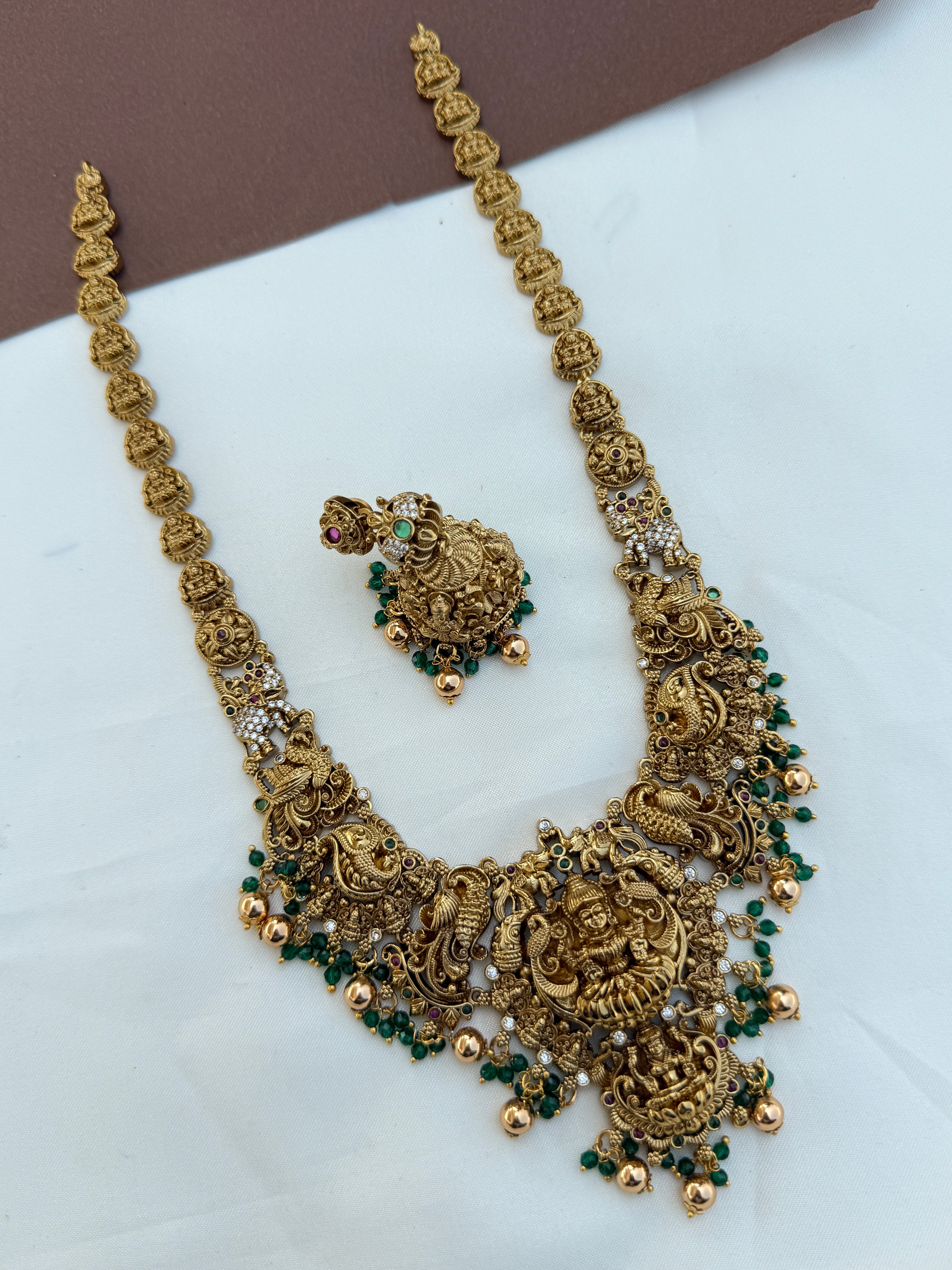 Lh589 nakshi Lakshmi Devi long haram