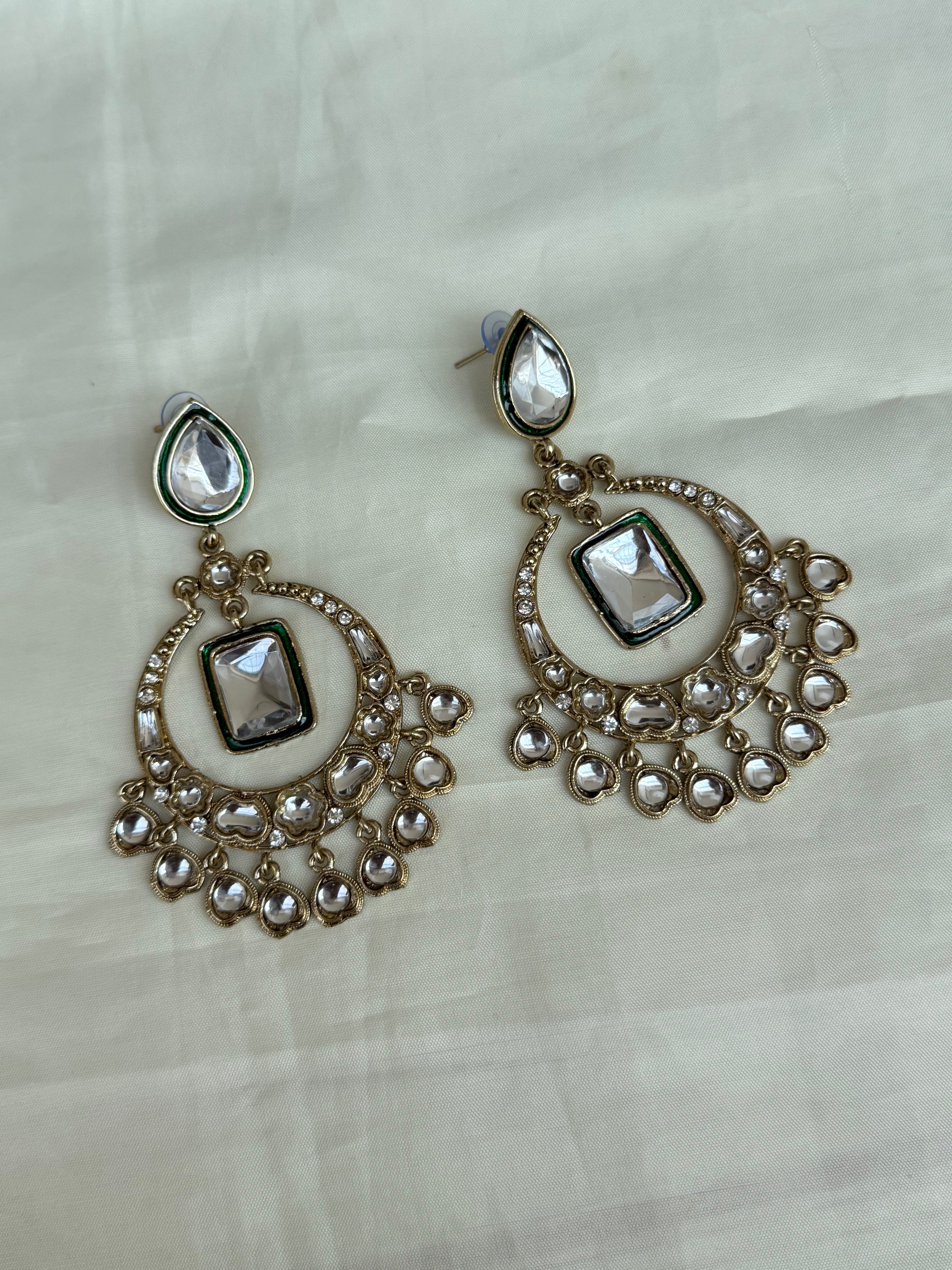 @aliaabhatt inspired Kundan jhumkas mn006