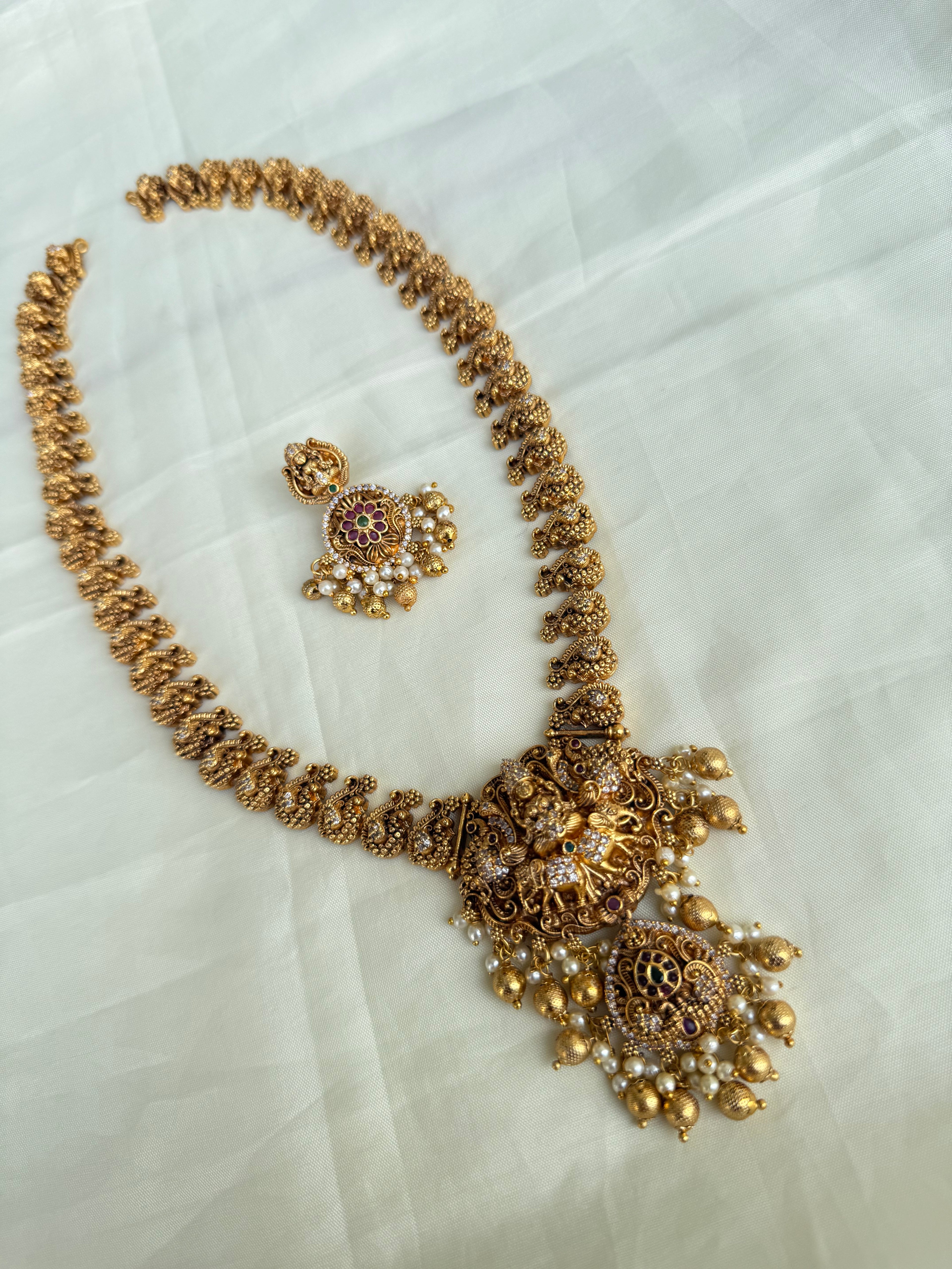 Lh201 nakshi Lakshmi Devi long haram