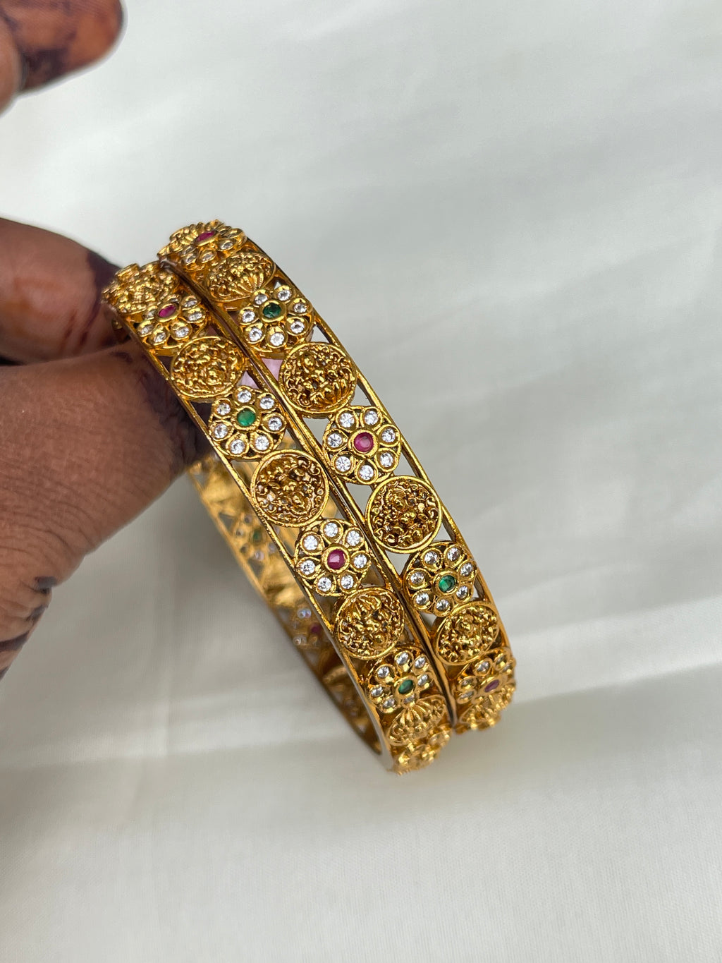 Lakshmi Devi flower bangles sb519