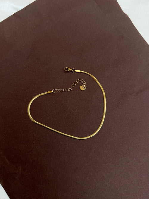 Ak134 anti tarnish plain anklets 1 piece 299 and for 2 pieces 598