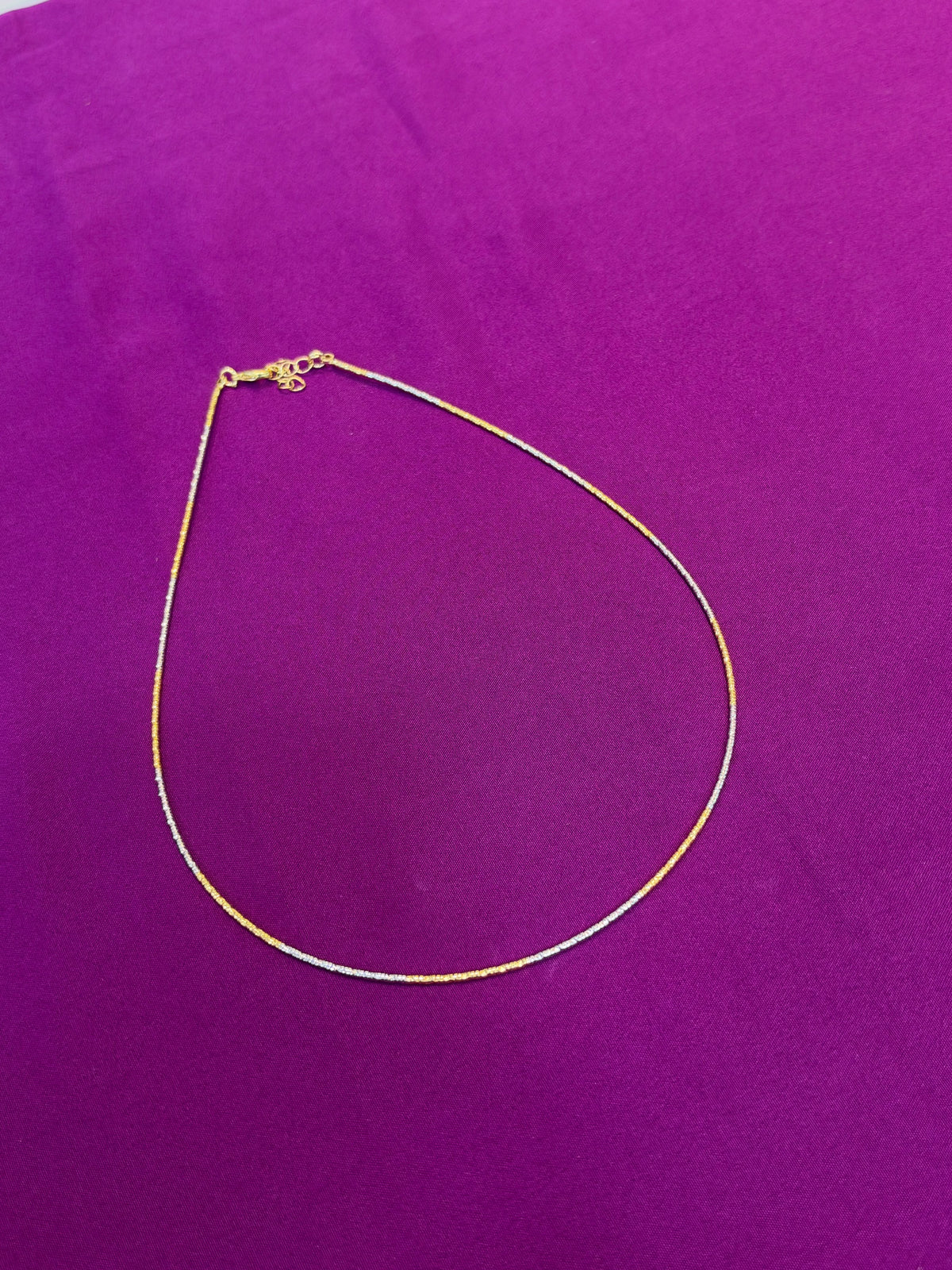 Hs051 gold and silver Hasli Neckset