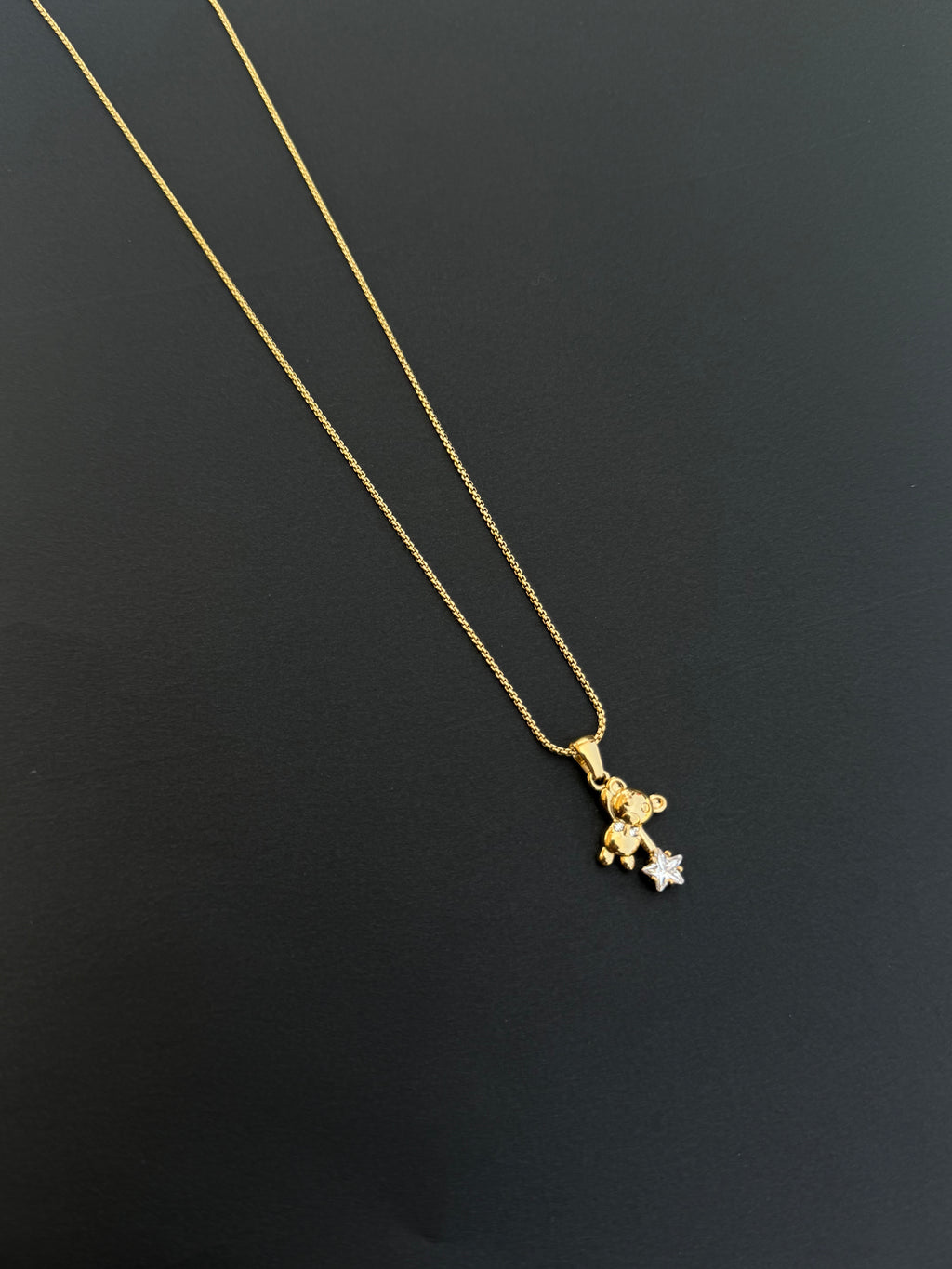 Dc001 teddy star anti tarnish chain