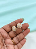 Flower diamond back screw studs st193