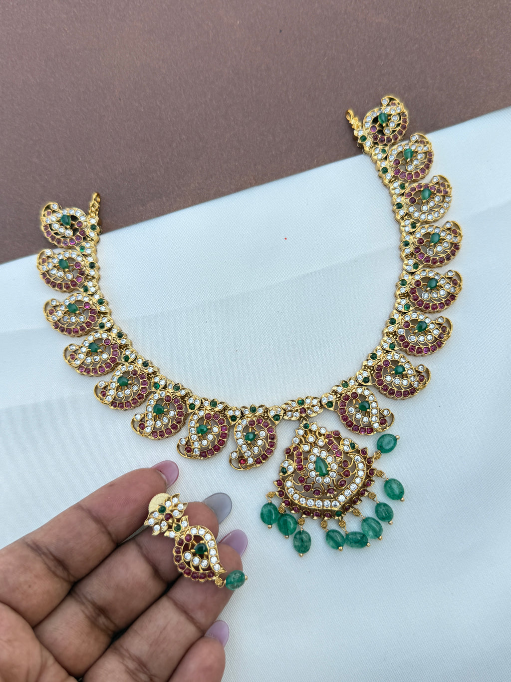 Ns579 dual peacock kemp mangoneckset