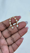PH051 5stones panchaloham earcuffs