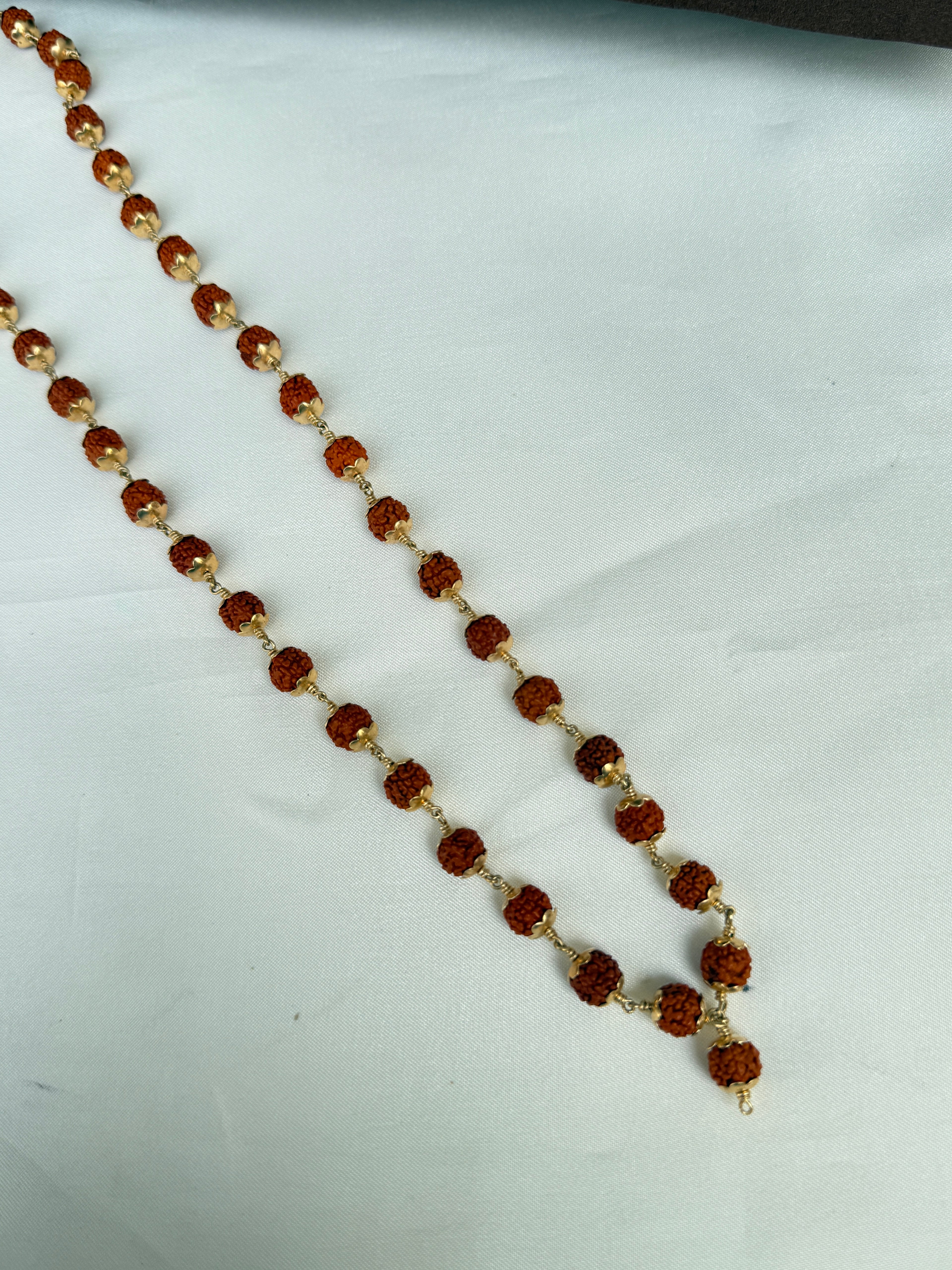 Ph287 30 inches panchaloham rudhrasksha maala for men’s