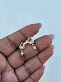 PH174 panchaloham small hanging earrings