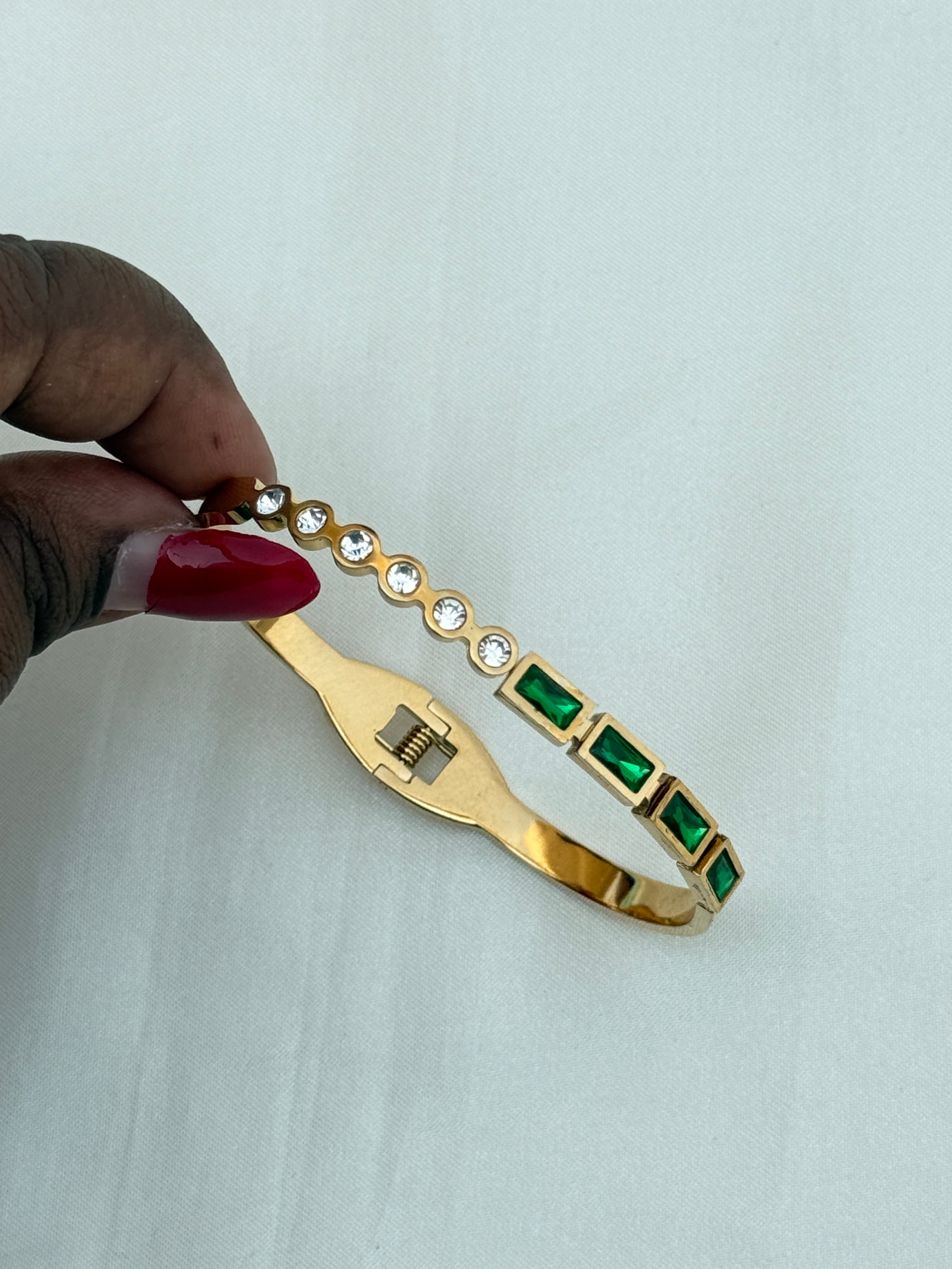 Ab543 anti tarnish openable kada bracelet