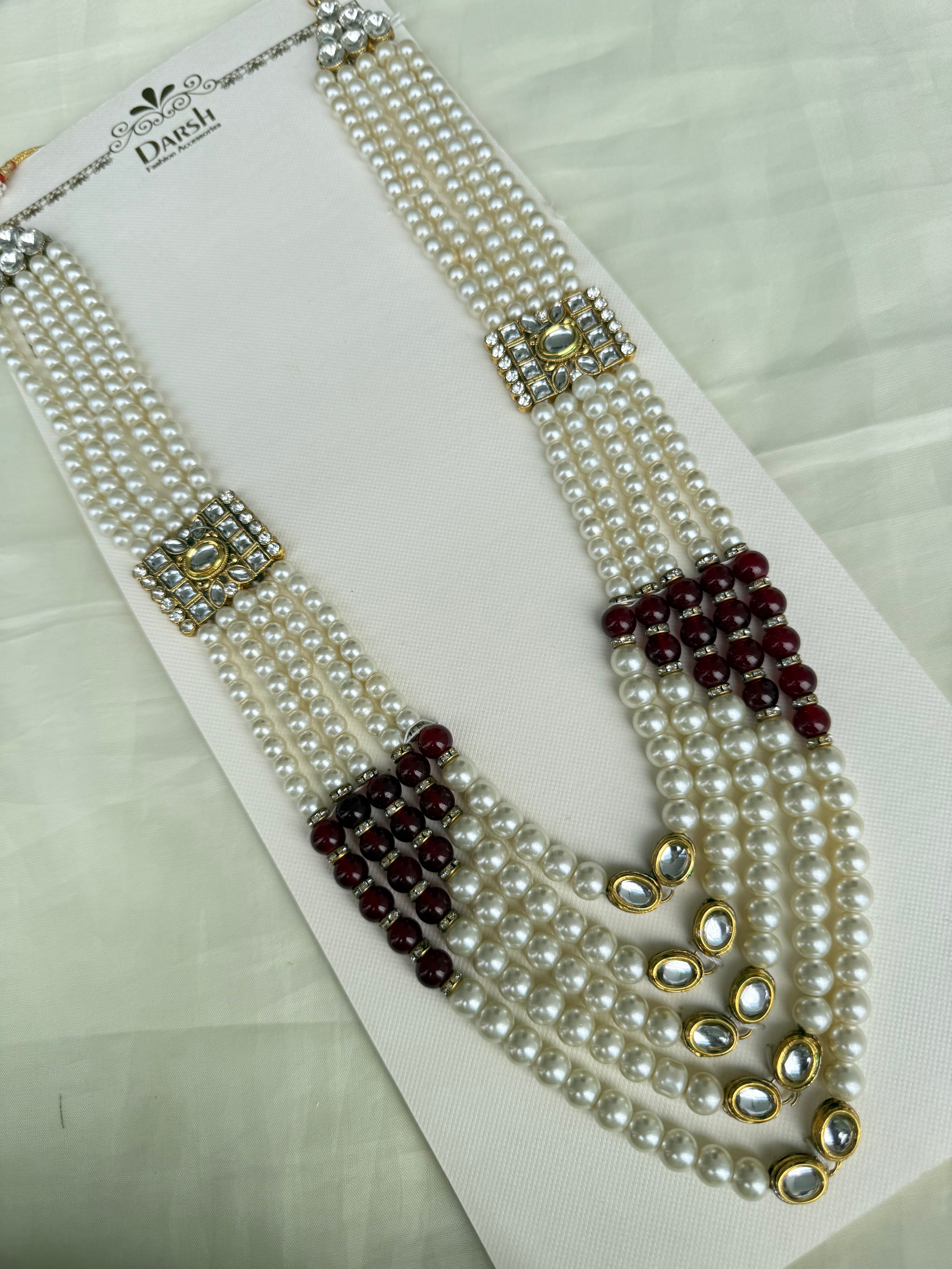 Bb233 perfect for grooms long beads chain