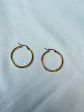 ST095 hoops earrings