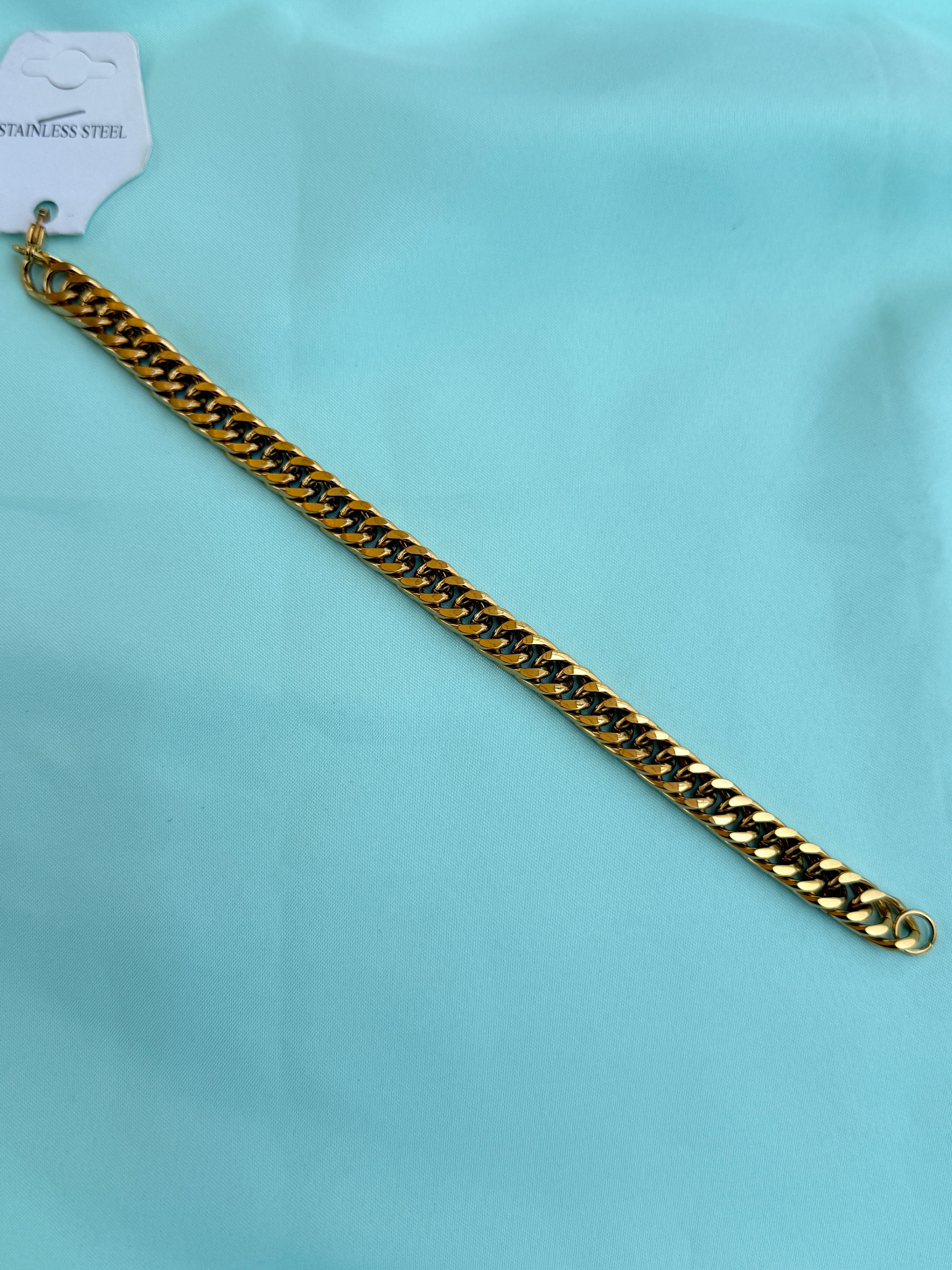 Mn039  anti tarnish men's bracelet suits for 2.8 to 2.10 size