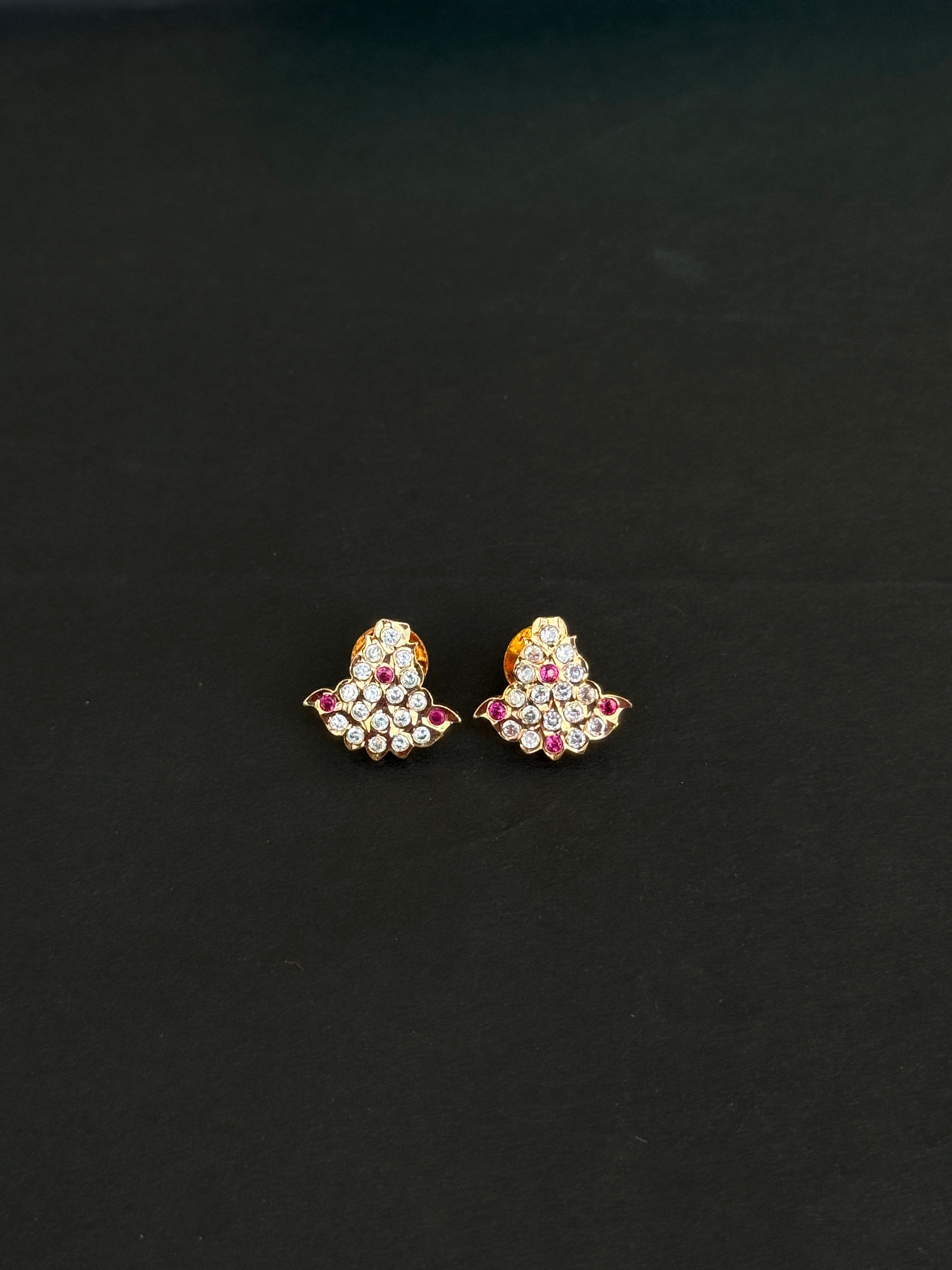 Ph013 panchaloham back screw earrings