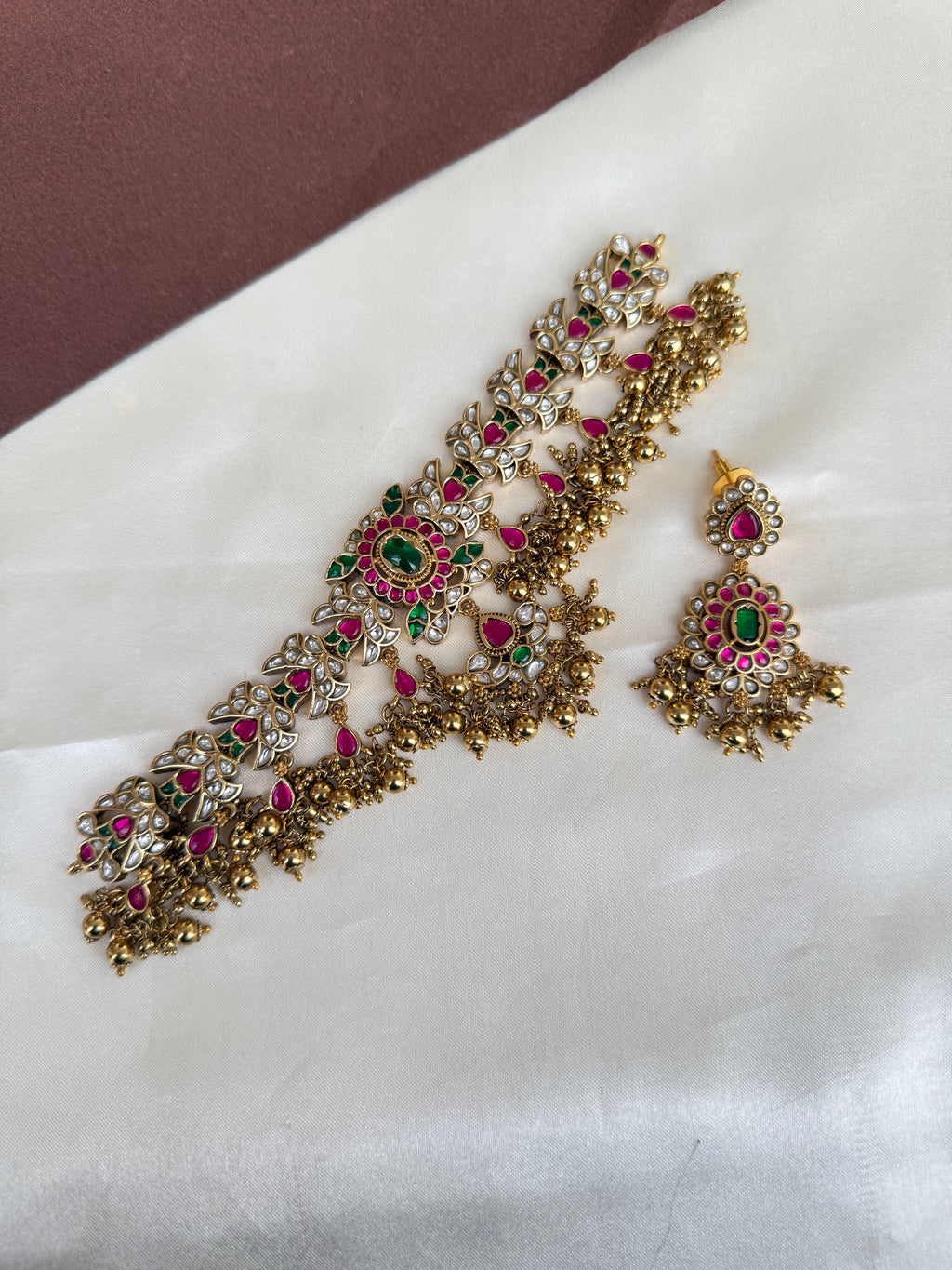Ns517 jadau kundan choker