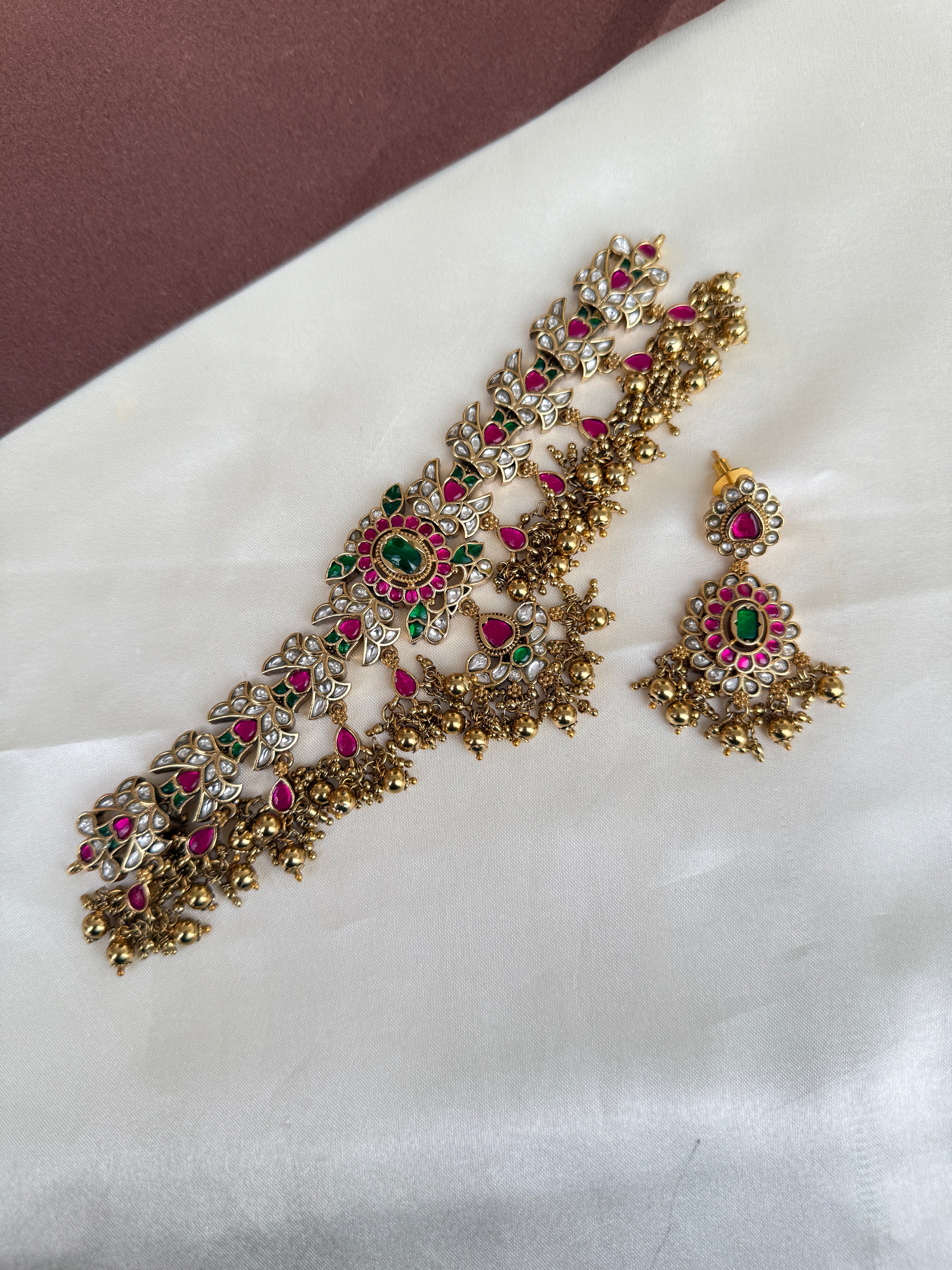 Ns517 jadau kundan choker