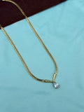 DC077 anti tarnish 18inches adjustable Daily Wear chain
