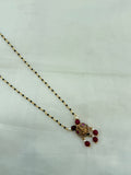BB602 Lakshmi Devi 18inches Black Beads