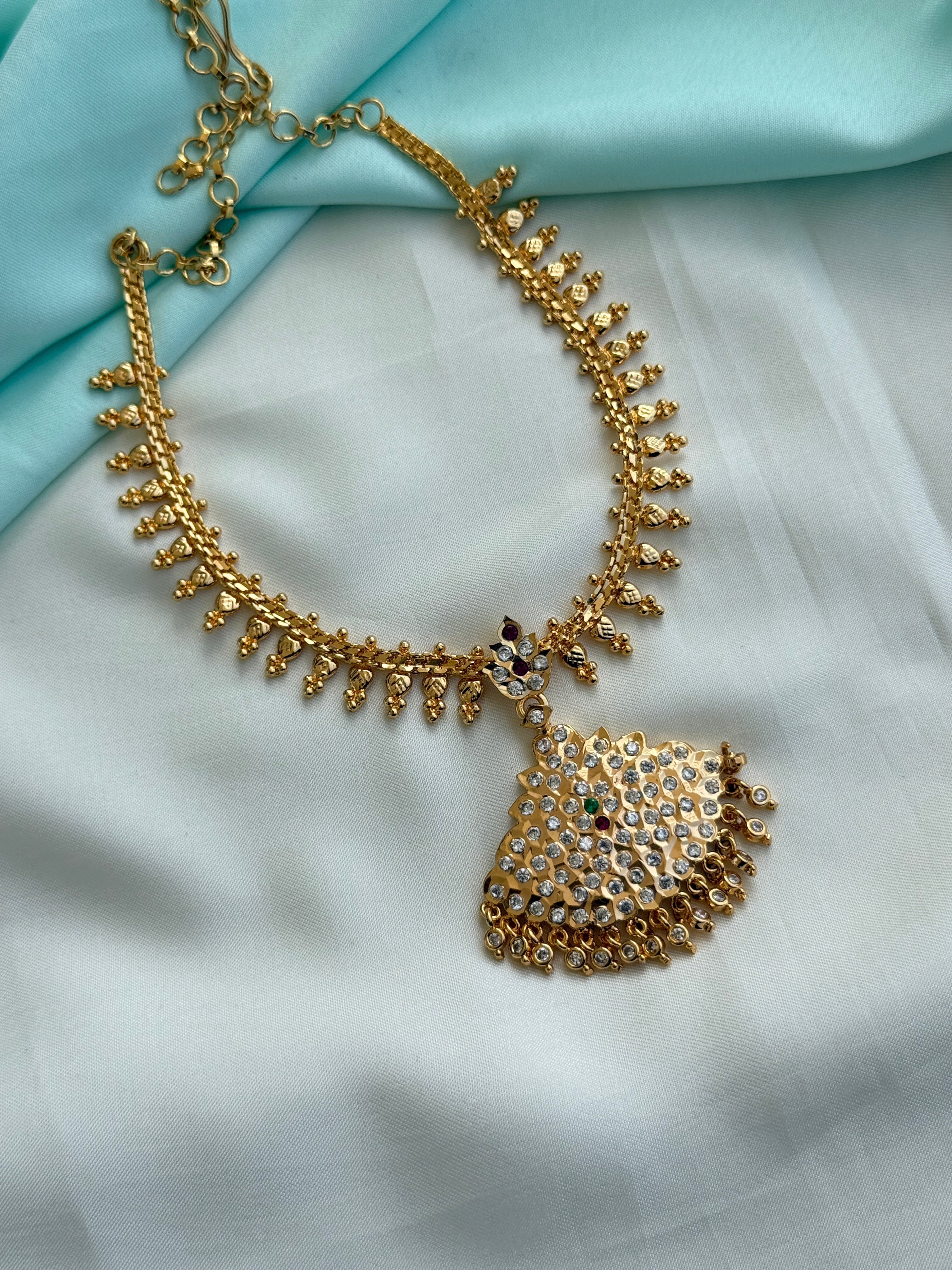 Ph546 Panchaloham polished short neckset