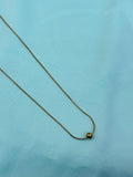 DC045 anti tarnish single line ball 18inches adjustable Daily Wear chain