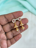 PH510 pancham double butta back screw earrings
