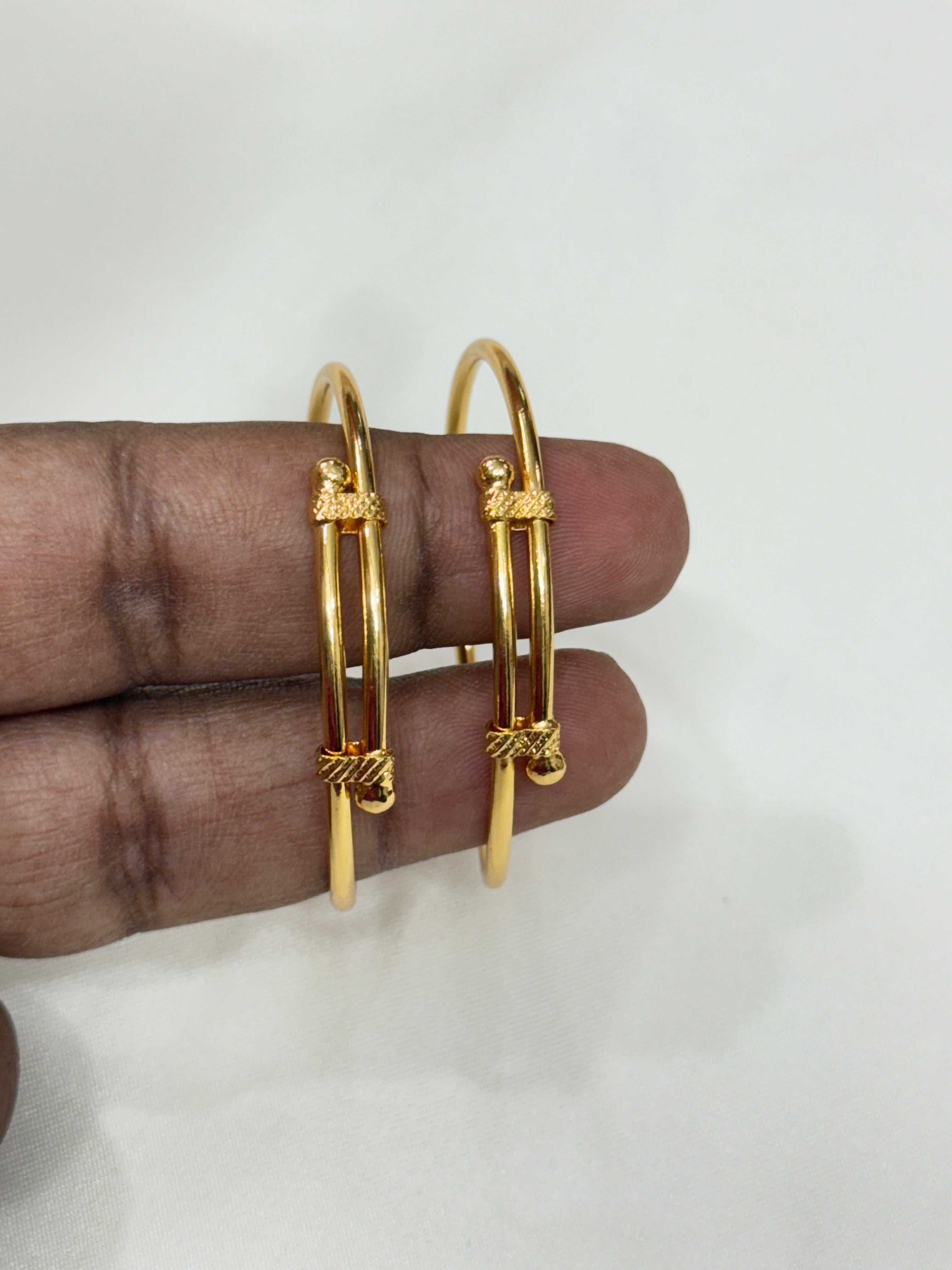 Kd013 1-12 size adjustable kids bangles
