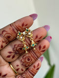 PH345 panchaloham small butta earrings