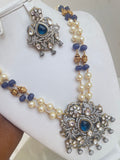 Pearl Victorian pendant with earrings NS30090
