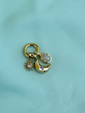 AL028 anti tarnish charms (pendent)