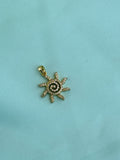 AL03 anti tarnish son charm (pendent)