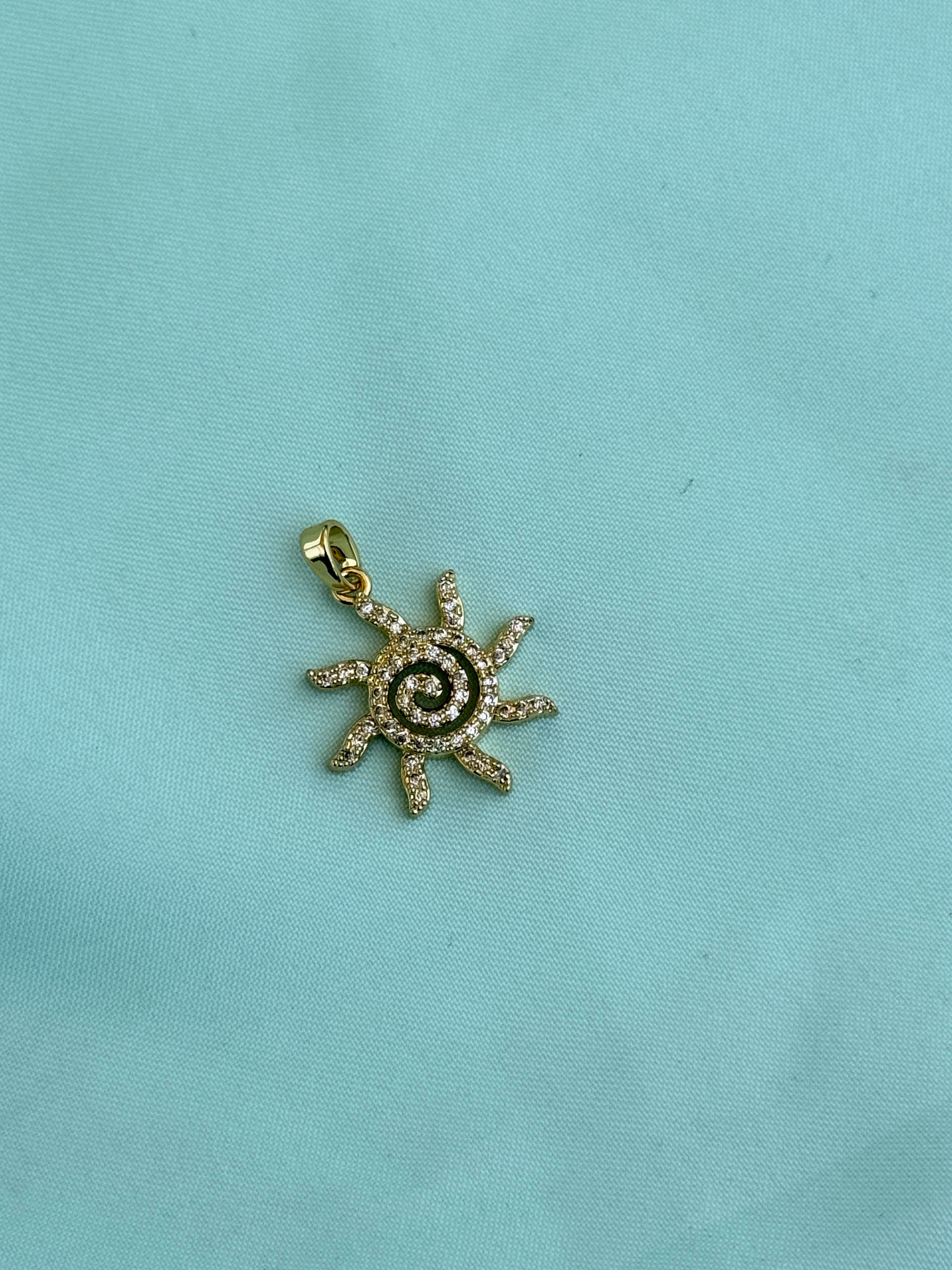 Al03 anti tarnish son charm (pendent)