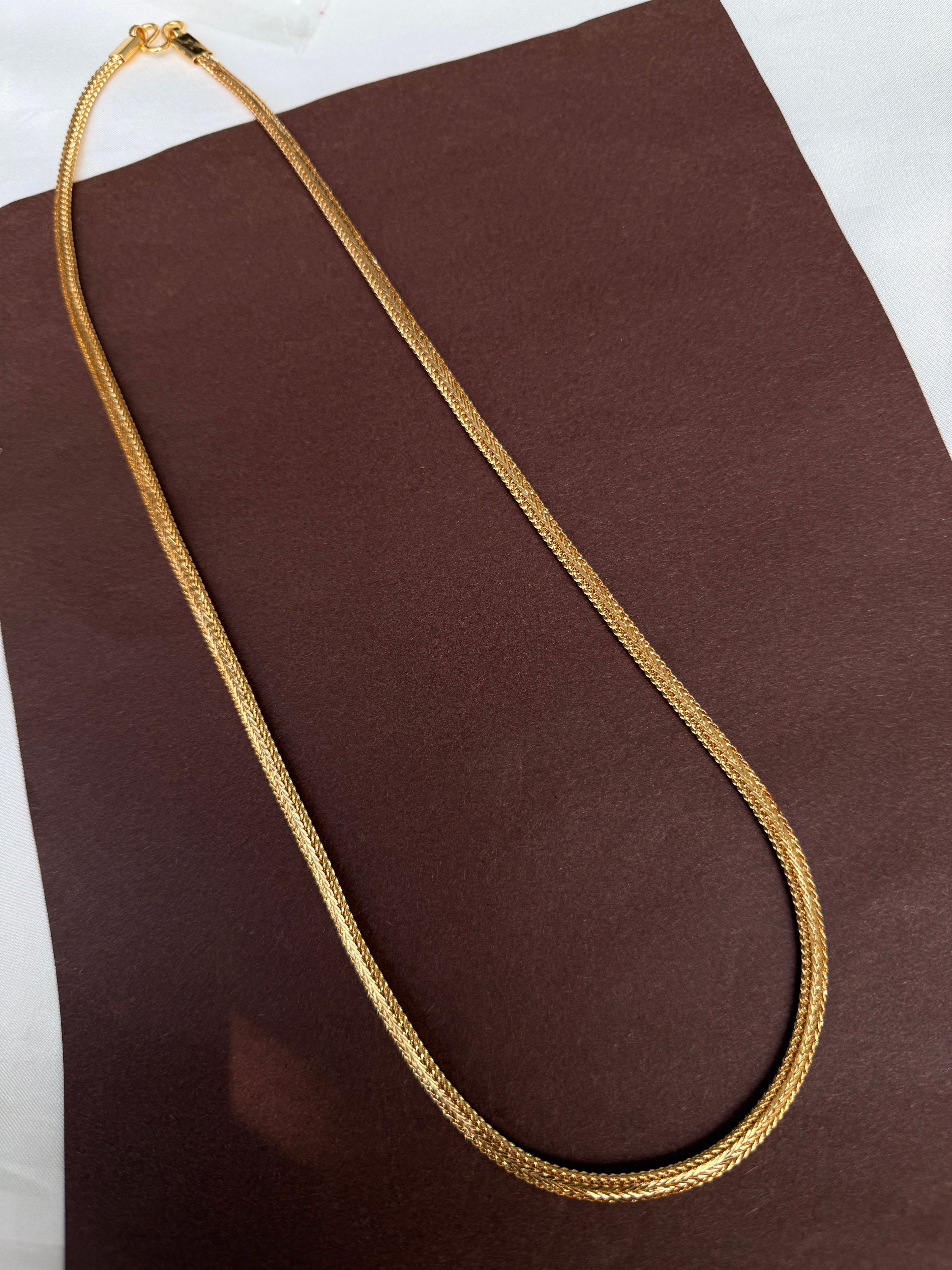 Tc030 panchaloham 26inches thali chain can u be used for mens chain as-well