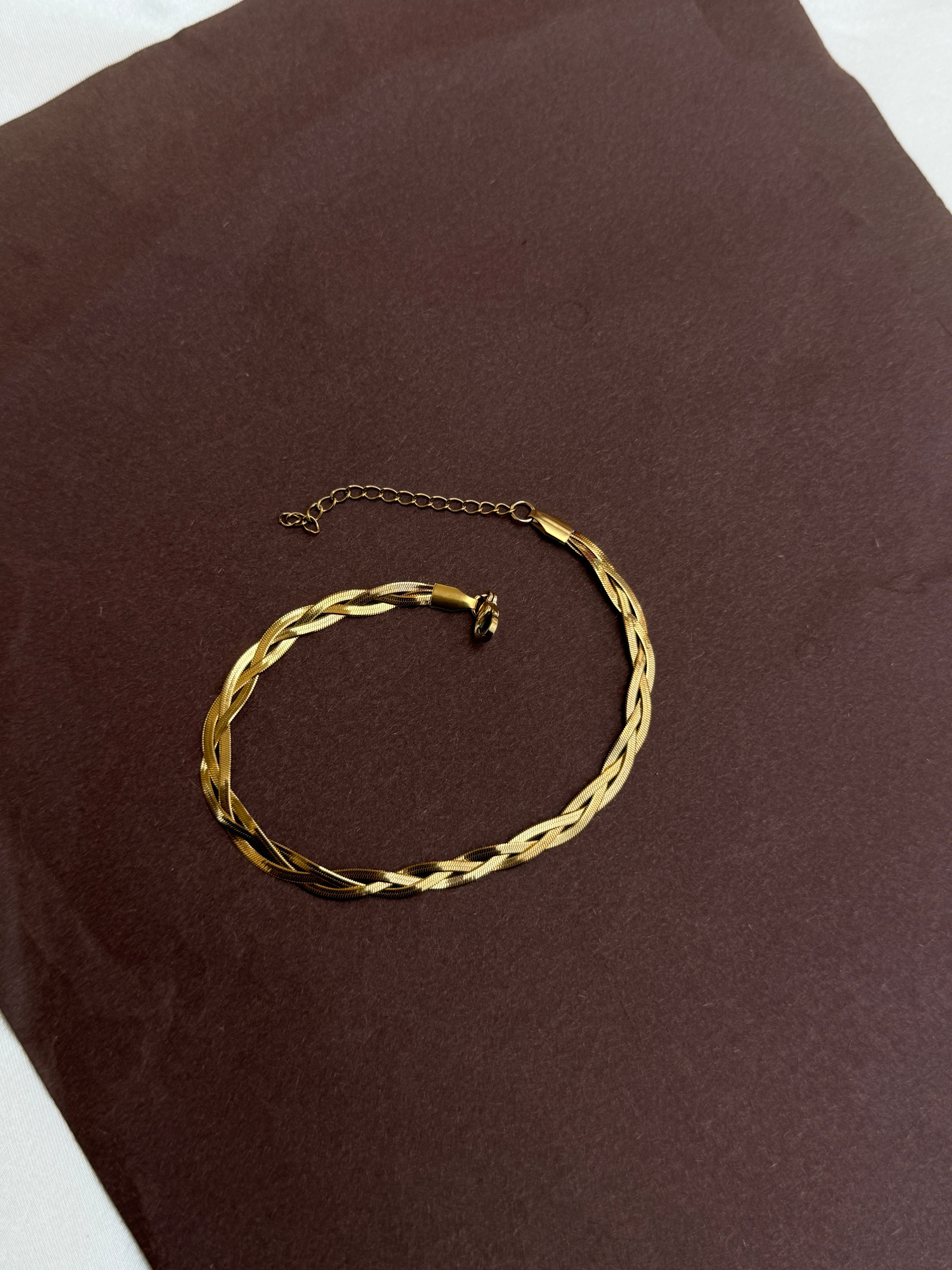 Ak135 anti tarnish plain anklets 1 piece 299 and for 2 pieces 598