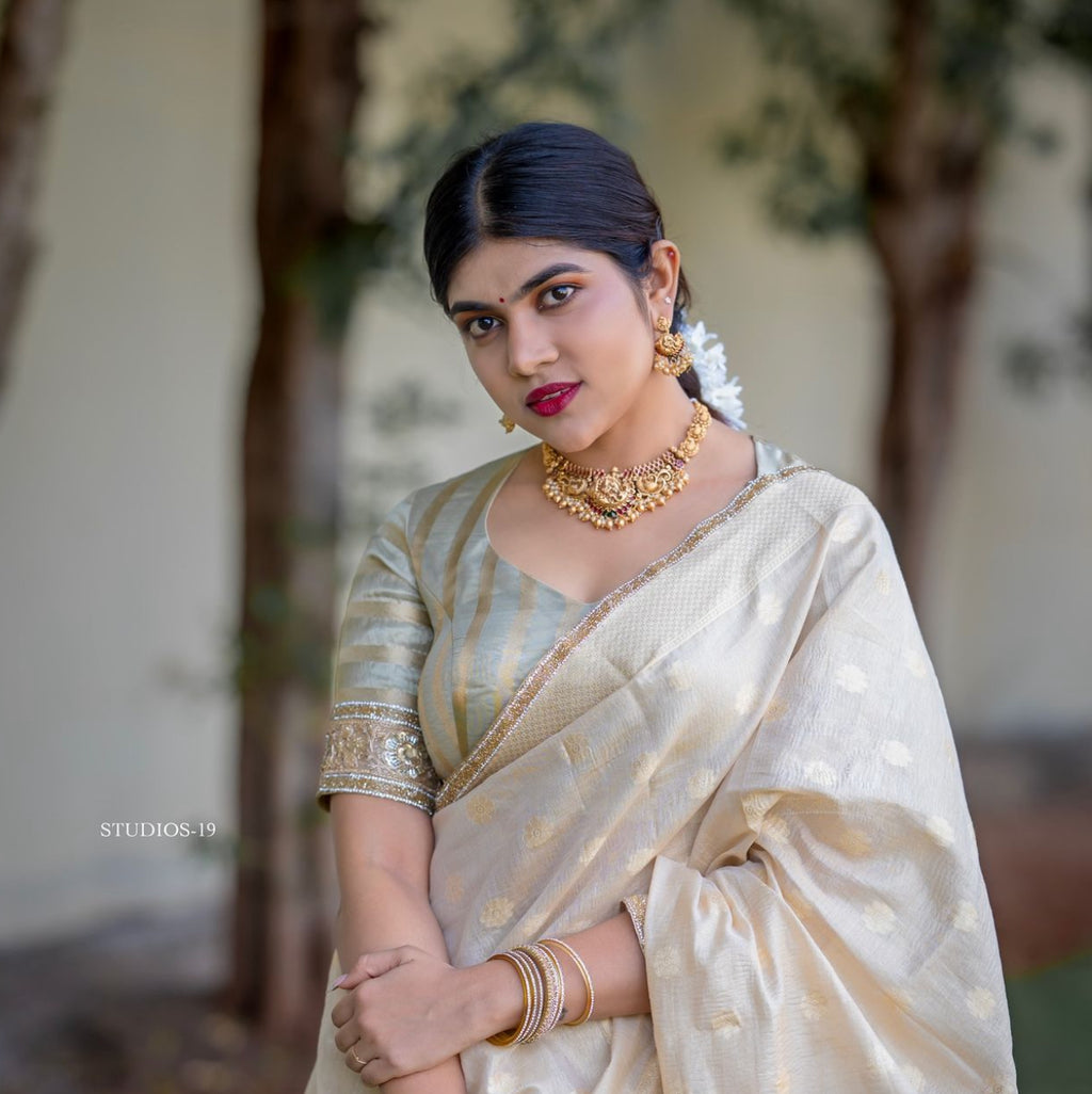 Lord Krishna in shankam neckset with Earrings ns2006