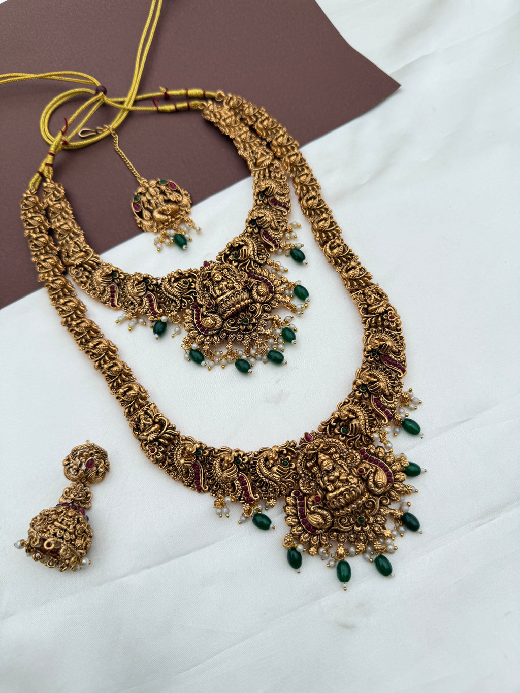 Bs103 lakshmi devi bridal set