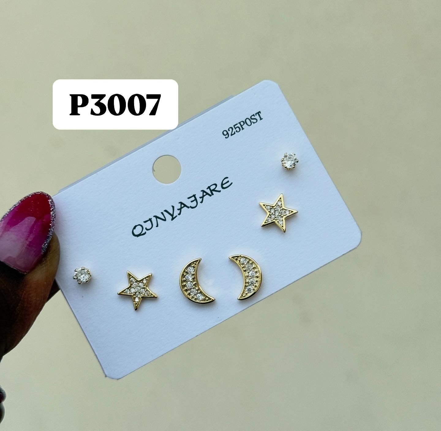 Pack of 3 studs