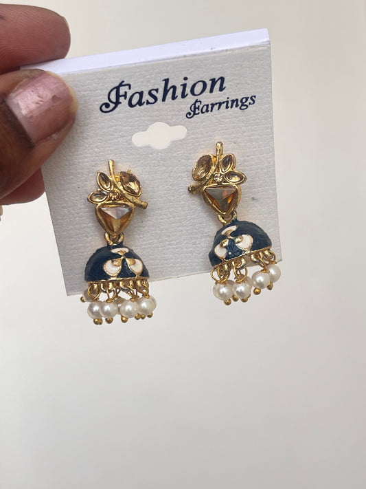 Small size Meenakari Earrings