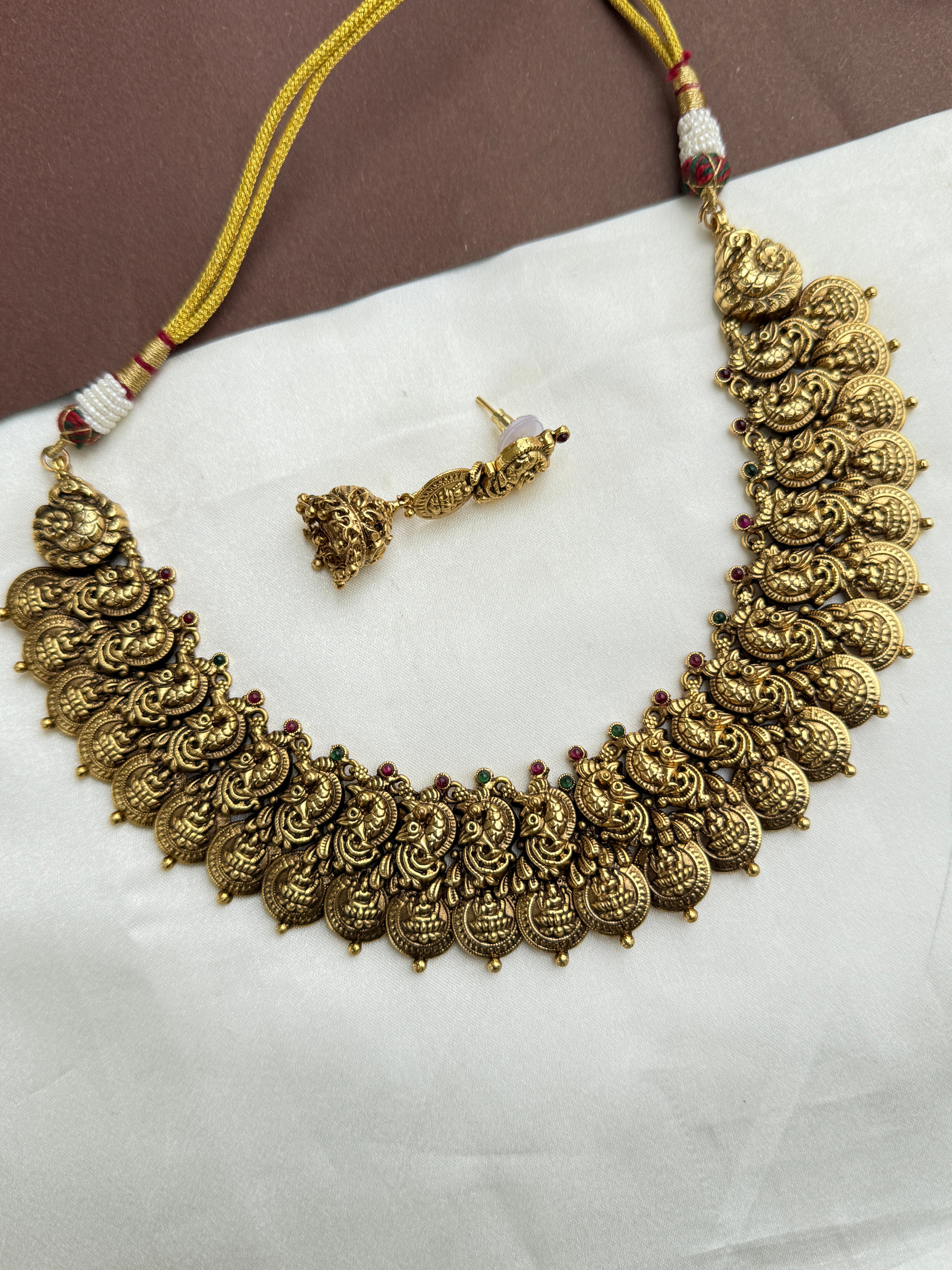 Ns530 nakshi lakshmi kasula short neckset
