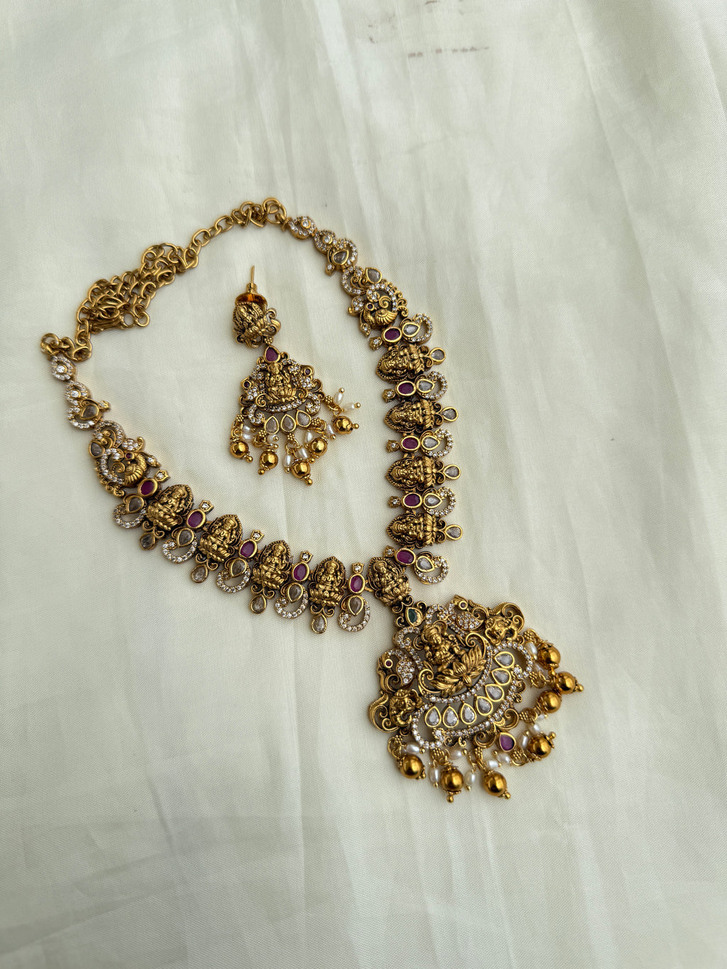 Ns313 nakshi Lakshmi Devi neckset