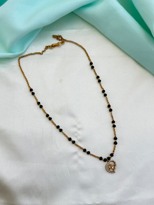 Bb120 18 inches single line crystal blackbeads