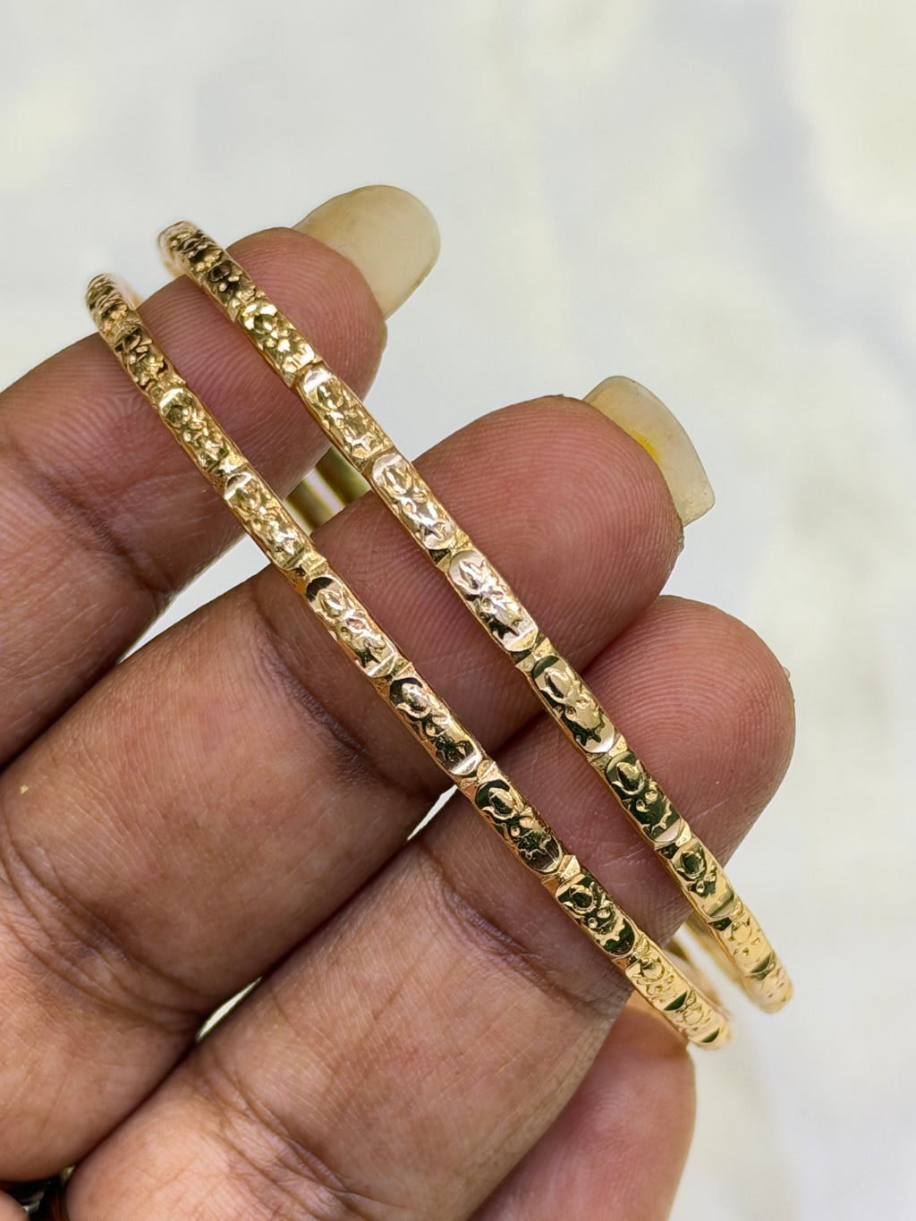 Ph816 Panchaloham unpolished bangles