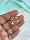 PH508 Panchaloham small butta back screw earrings