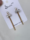 3 stone tassels ER6197